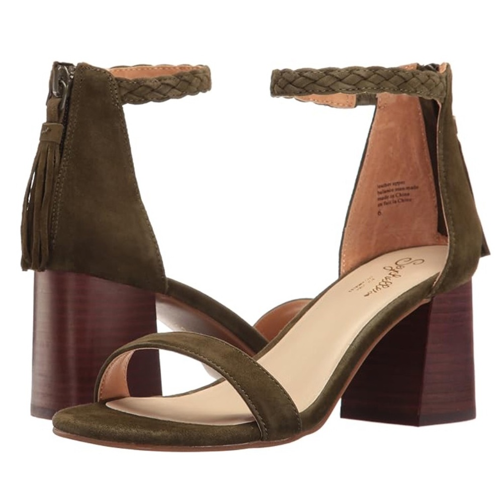 SEYCHELLES | Women's Fury Pump in Olive Green